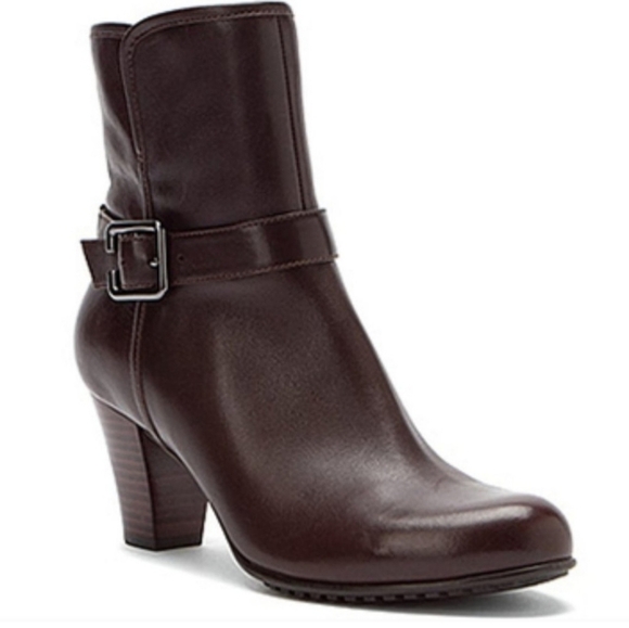 Clarks Tige DE Cuir Leather ankle Booties - Picture 3 of 17